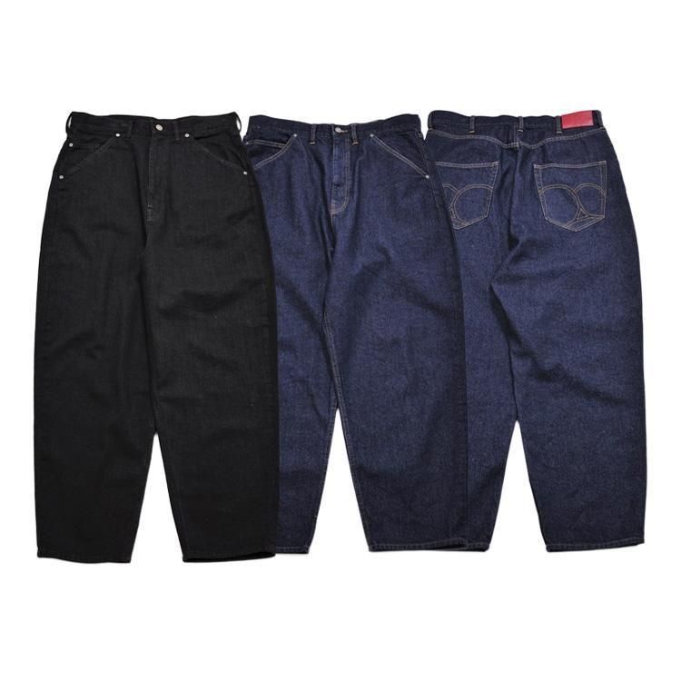 APPLEBUM(アップルバム)“SELENA” WIDE TAPERED DENIM PANTS