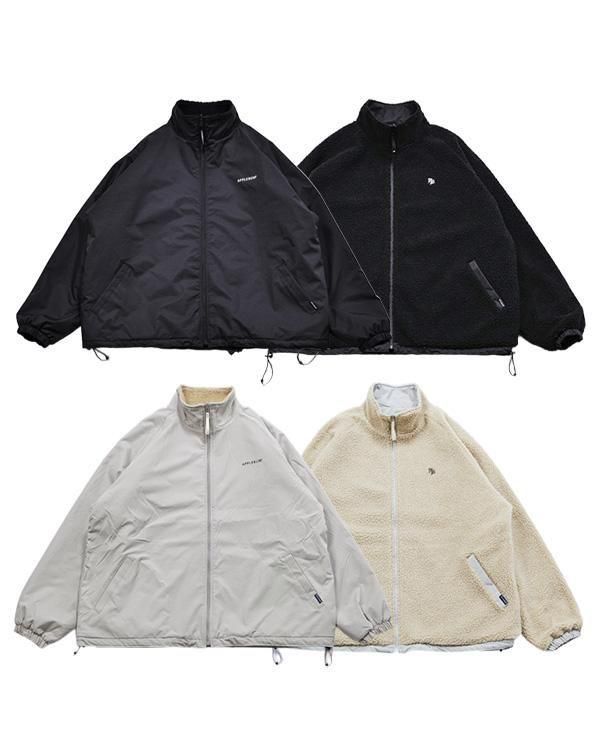 <img class='new_mark_img1' src='https://img.shop-pro.jp/img/new/icons5.gif' style='border:none;display:inline;margin:0px;padding:0px;width:auto;' />APPLEBUMʥåץХREVERSIBLE BOA JACKET