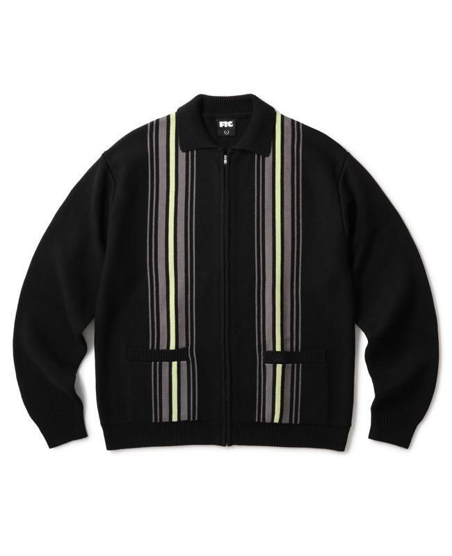 <img class='new_mark_img1' src='https://img.shop-pro.jp/img/new/icons5.gif' style='border:none;display:inline;margin:0px;padding:0px;width:auto;' />FTC / STRIPE ZIP UP KNIT CARDIGAN