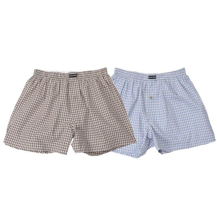 <img class='new_mark_img1' src='https://img.shop-pro.jp/img/new/icons5.gif' style='border:none;display:inline;margin:0px;padding:0px;width:auto;' />PASS~PORT / Workers Check Boxer Shorts