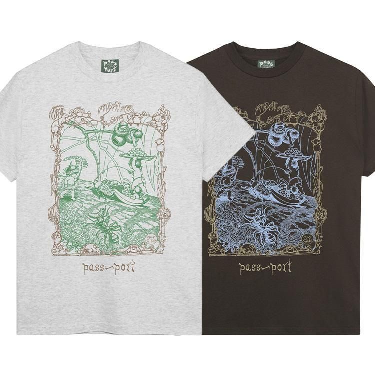 <img class='new_mark_img1' src='https://img.shop-pro.jp/img/new/icons5.gif' style='border:none;display:inline;margin:0px;padding:0px;width:auto;' />PASS~PORT  MAY GIBBS / Scribblegum Tee