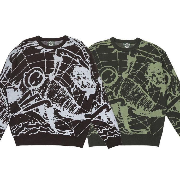 <img class='new_mark_img1' src='https://img.shop-pro.jp/img/new/icons5.gif' style='border:none;display:inline;margin:0px;padding:0px;width:auto;' />PASS~PORT  MAY GIBBS / Webbed Bed Knit Sweater