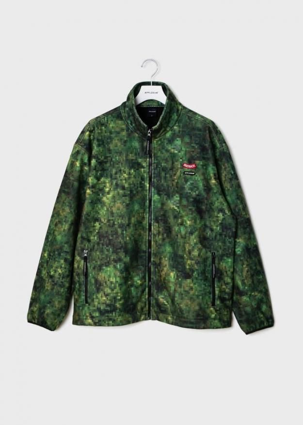 <img class='new_mark_img1' src='https://img.shop-pro.jp/img/new/icons5.gif' style='border:none;display:inline;margin:0px;padding:0px;width:auto;' />APPLEBUM x raidback fabric / ��PIXEL CAMO�� FLEECE JACKET
