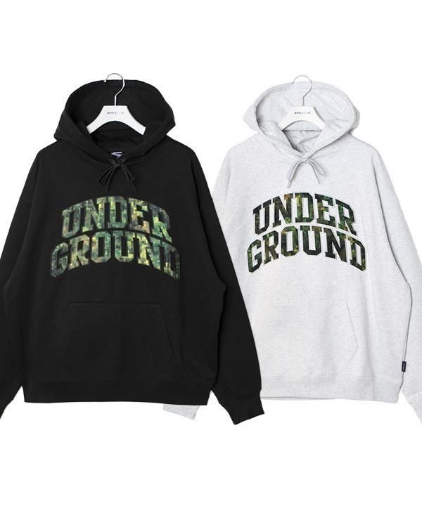 <img class='new_mark_img1' src='https://img.shop-pro.jp/img/new/icons5.gif' style='border:none;display:inline;margin:0px;padding:0px;width:auto;' />APPLEBUM x raidback fabric / ��PIXEL CAMO UNDERGROUND�� HOODIE