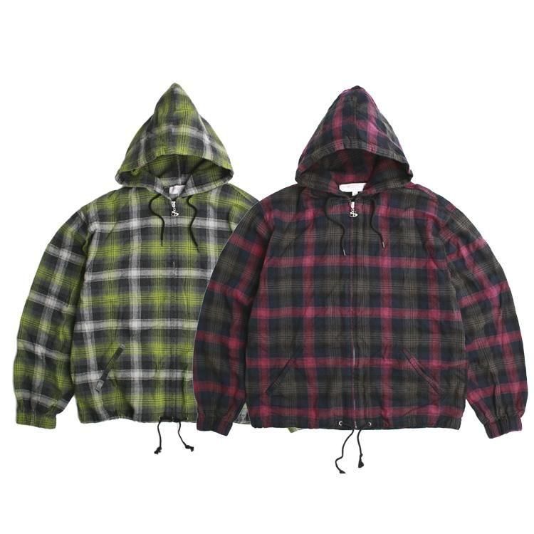 <img class='new_mark_img1' src='https://img.shop-pro.jp/img/new/icons5.gif' style='border:none;display:inline;margin:0px;padding:0px;width:auto;' />YARDSALE�ʥ䡼�ɥ������/ Tartan Full-Zip Hood
