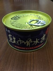 永徳 鮭中骨缶詰 鮭 シャケ 村上 お土産 地元新潟の名産