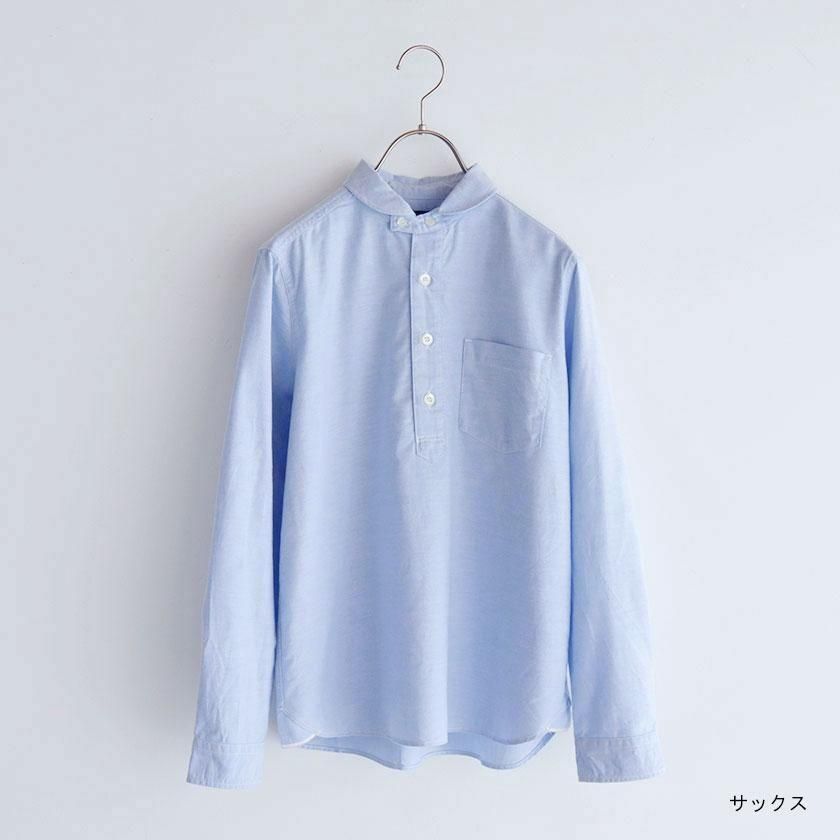 NATURAL LAUNDRY オックスフォード 丸襟デッキシャツ の通販