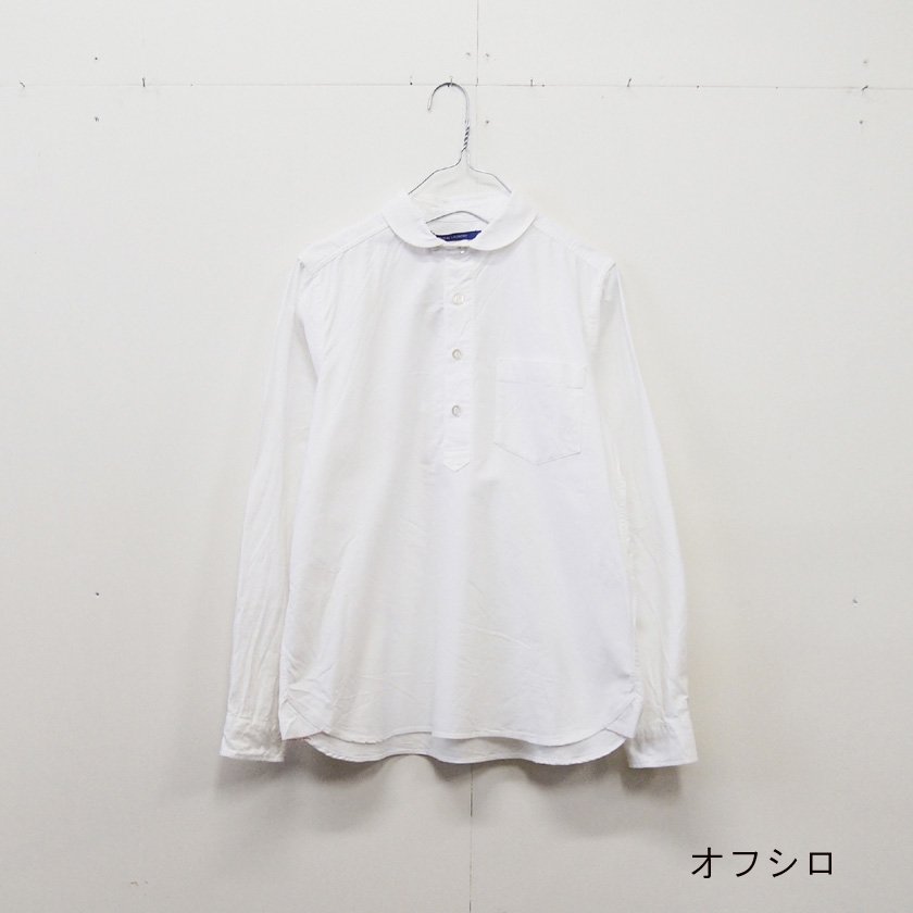 NATURAL LAUNDRY オックスフォード 丸襟デッキシャツ の通販。- AIDA ONLINE STORE  毎日をちょっぴり楽しくするライフスタイルショップ