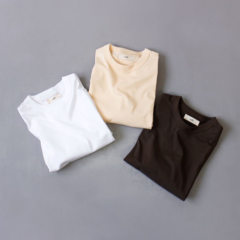 【SALE20%OFF!】unfil organic cotton short sleeve Tee<img class='new_mark_img2' src='https://img.shop-pro.jp/img/new/icons20.gif' style='border:none;display:inline;margin:0px;padding:0px;width:auto;' />