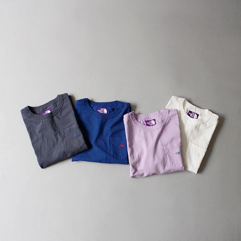 <img class='new_mark_img1' src='https://img.shop-pro.jp/img/new/icons14.gif' style='border:none;display:inline;margin:0px;padding:0px;width:auto;' />THE NORTH FACE PURPLE LABEL 7oz Half Sleeve Pocket Tee