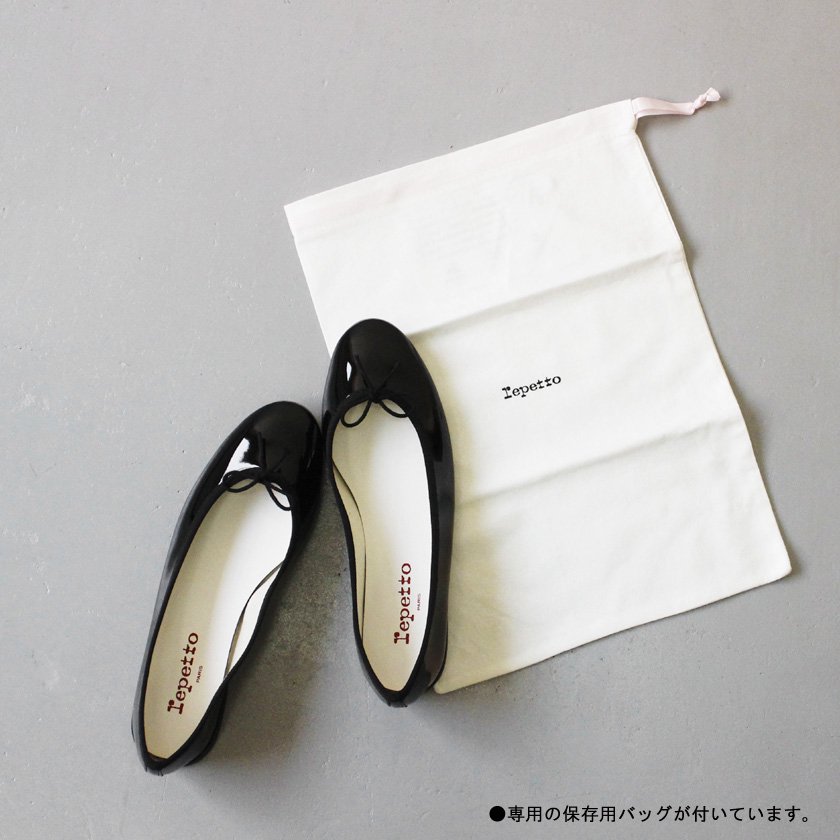 Repetto LILI Vegan Ballerinas BLACKの通販。- AIDA ONLINE STORE