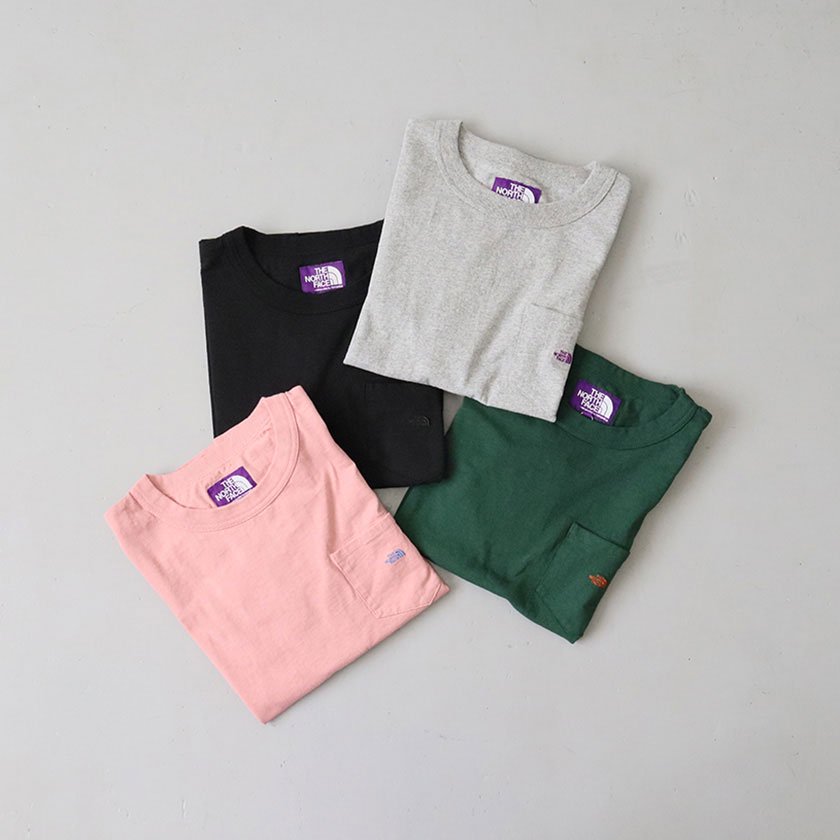 <img class='new_mark_img1' src='https://img.shop-pro.jp/img/new/icons14.gif' style='border:none;display:inline;margin:0px;padding:0px;width:auto;' />THE NORTH FACE PURPLE LABEL 7oz Long Sleeve Pocket Tee