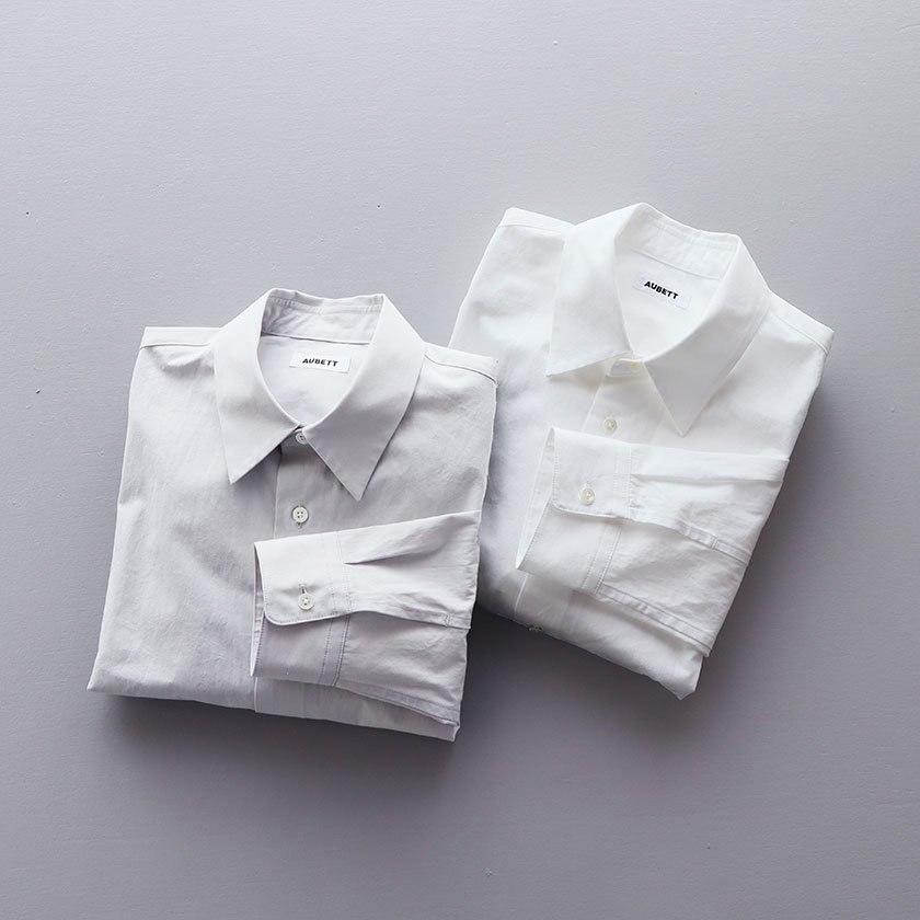Aubett ヘビーブロード オーバーサイズシャツ 白 4 オーベット - シャツ