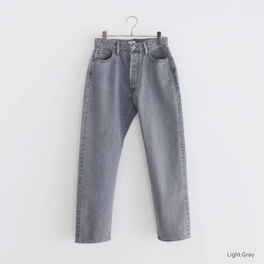 CIOTA インディゴ スビンコットン 13.5oz ストレートデニム Light Gray - AIDA ONLINE STORE  毎日をちょっぴり楽しくするライフスタイルショップ