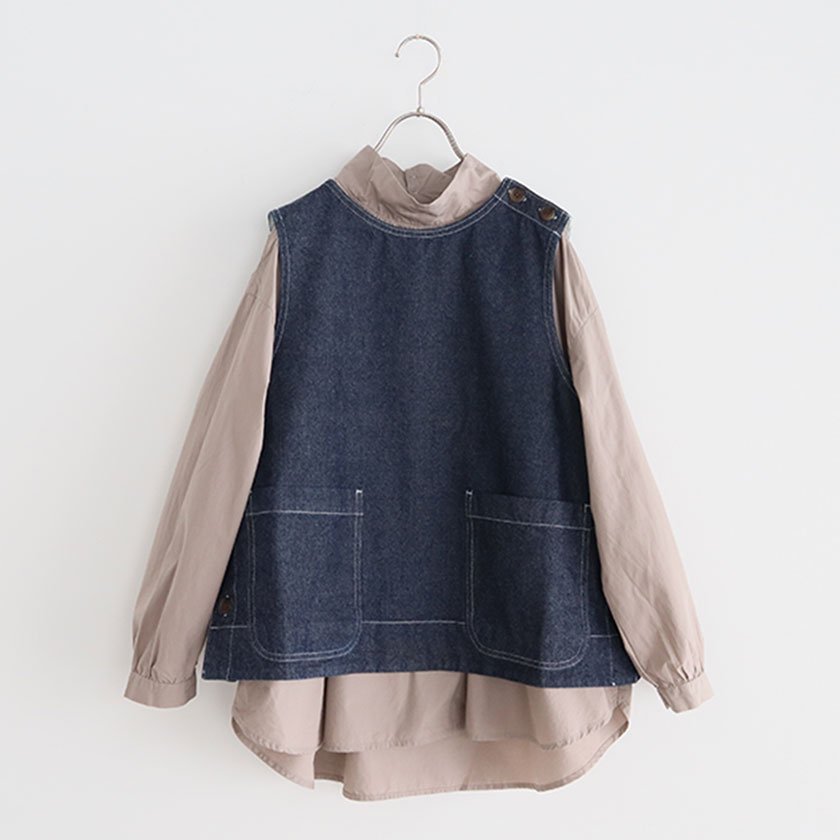 NATURAL LAUNDRY 10ozデニム ワークベストの通販- AIDA ONLINE STORE  毎日をちょっぴり楽しくするライフスタイルショップ