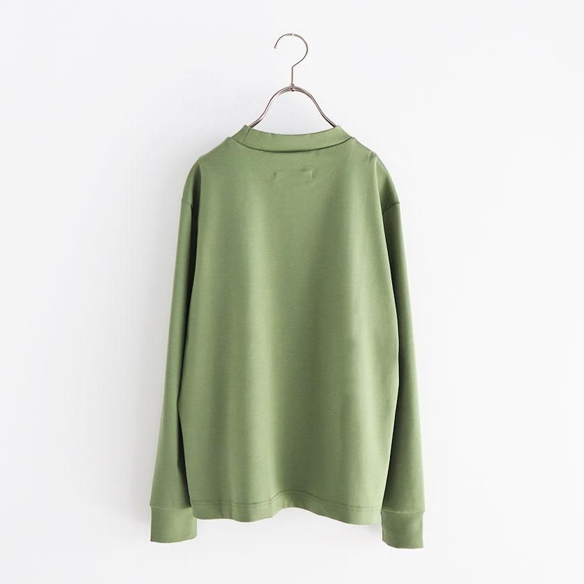 The Moss ULTIMAフライス Middle-neck ロングスリーブTシャツ の通販