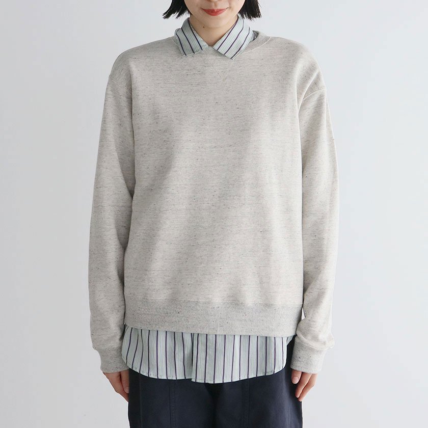 The Moss コーマ裏毛 Crew-neck V-gusset プルオーバー の通販。- AIDA ONLINE STORE  毎日をちょっぴり楽しくするライフスタイルショップ