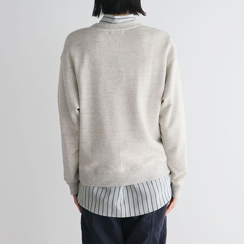 The Moss コーマ裏毛 Crew-neck V-gusset プルオーバー の通販。- AIDA ONLINE STORE  毎日をちょっぴり楽しくするライフスタイルショップ