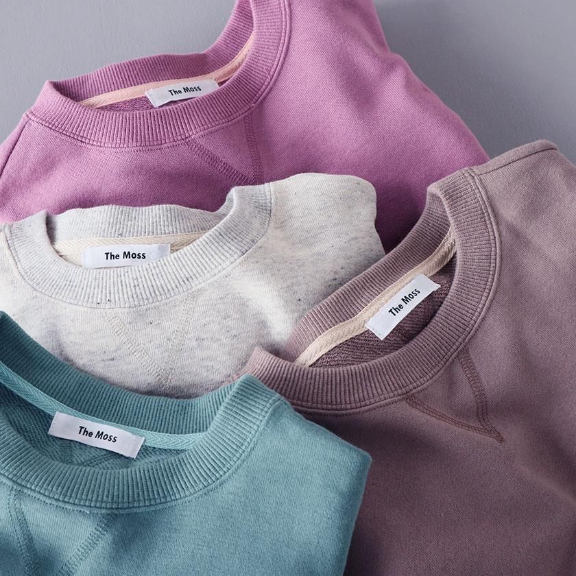 SALE20OFF!The Moss ΢ Crew-neck V-gusset ץ륪С<img class='new_mark_img2' src='https://img.shop-pro.jp/img/new/icons20.gif' style='border:none;display:inline;margin:0px;padding:0px;width:auto;' />