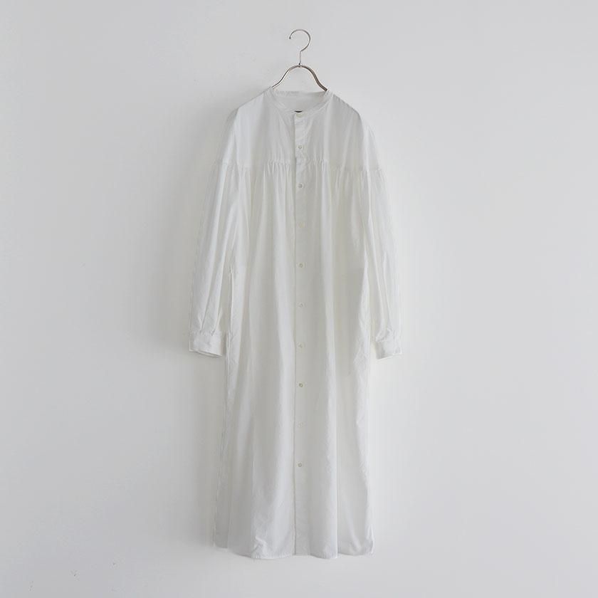 バンドカラーシャツワンピース - SOÉJU online store｜上質な大人の女性のためのワンピース – SOÉJU online store  (ソージュ オンラインストア)