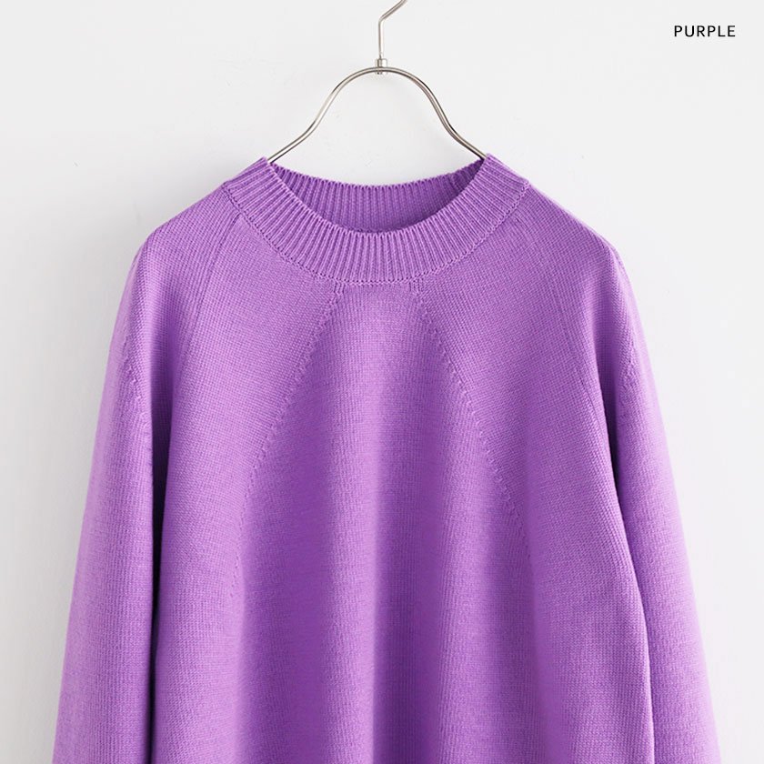 BATONER SIGNATURE AGING WOOL CREW NECK (FLAT) の通販- AIDA ONLINE