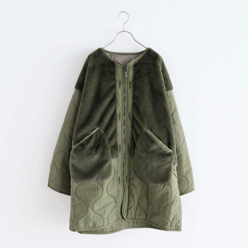 <img class='new_mark_img1' src='https://img.shop-pro.jp/img/new/icons14.gif' style='border:none;display:inline;margin:0px;padding:0px;width:auto;' />kha:ki REV LINNER COAT