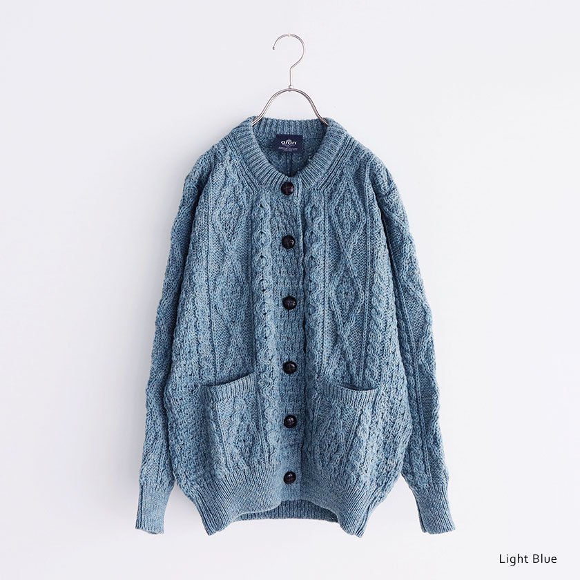 Aran Woollen Mills ヘリテージ ウーステッド カーディガン の通販