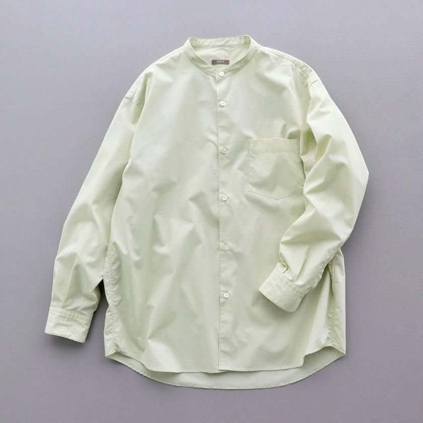 ORCHID バンドカラーシャツ　サックス ORCHID バンドカラーシャツ の通販。- AIDA ONLINE STORE 毎日を