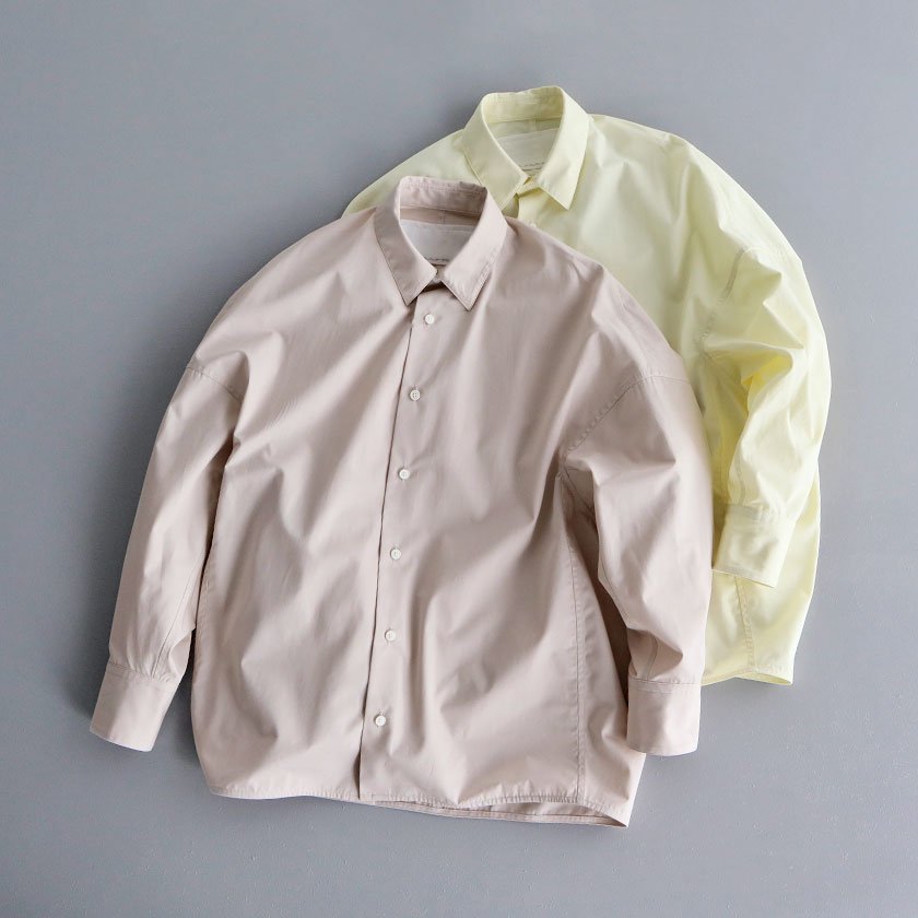 nonnotte Clear Heavy Broad Draping Shirt Type Aの通販- AIDA ONLINE ...