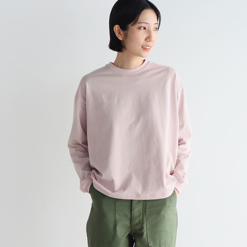 The Moss 40/2 Classic天竺 Relax ロングスリーブ クルーネックTシャツ の通販。- AIDA ONLINE STORE  毎日をちょっぴり楽しくするライフスタイルショップ