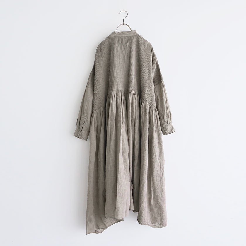 maison de soil 80'S ORGANIC COTTON PINTUCK SHIRT DRESS の通販。- AIDA ONLINE  STORE 毎日をちょっぴり楽しくするライフスタイルショップ