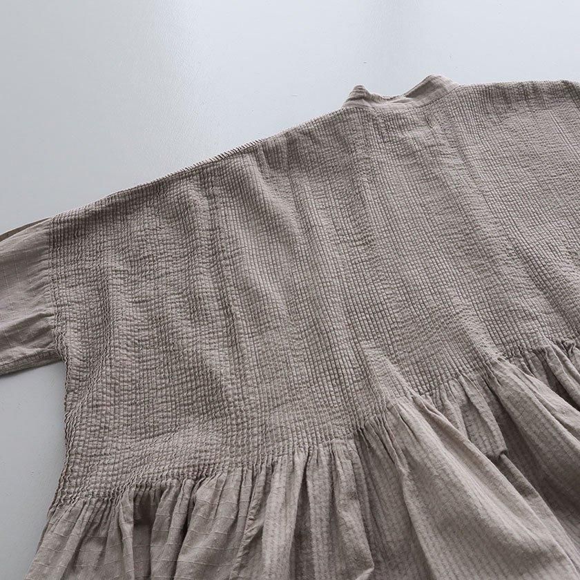 即完売❣️maison de soil 2024SS コットンピンタックチュニック 即完売❣️maison de soil 2024SS コットンピンタックチュニック