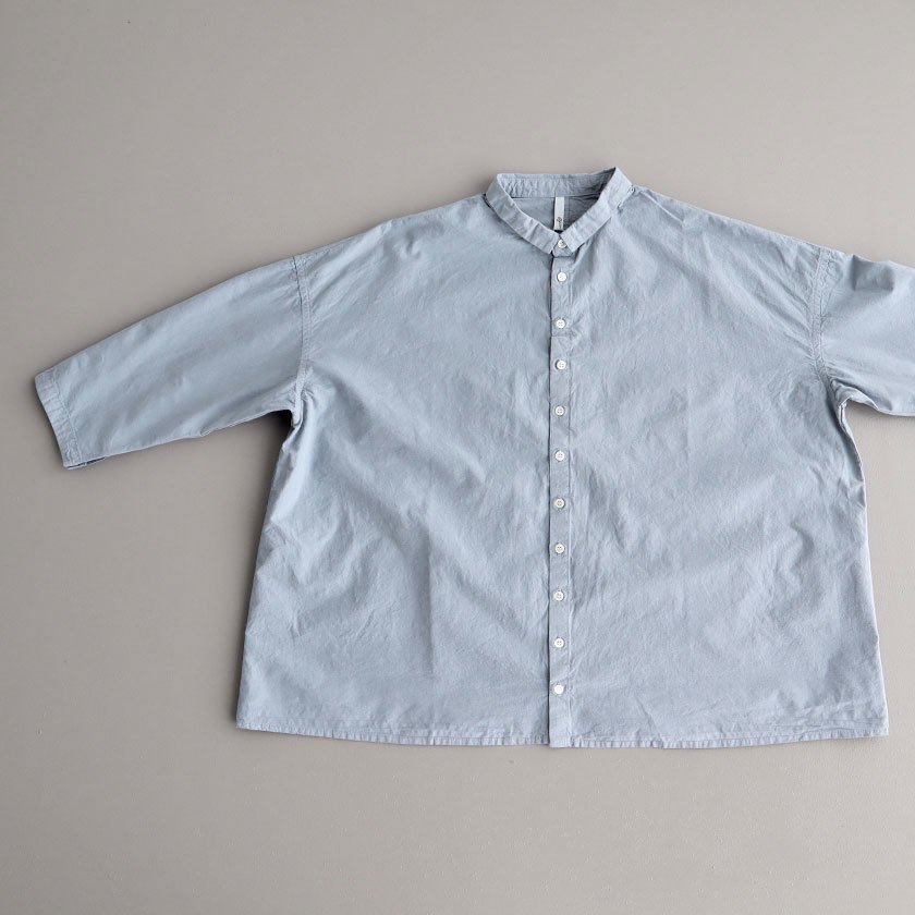 grin 綿麻ダンプ つぶつぶボタンシャツ の通販 - 毎日をちょっぴり楽しくするライフスタイルショップ AIDA ONLINE STORE