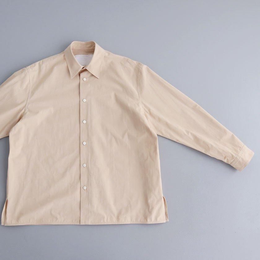 nonnotte Clear Heavy Broad Oversized Shirt の通販。- AIDA