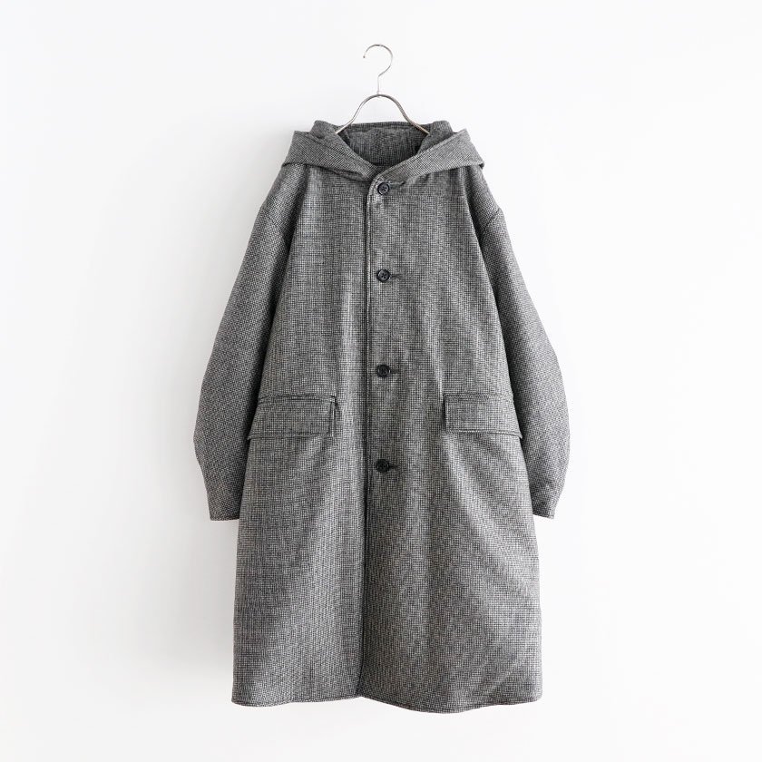 <img class='new_mark_img1' src='https://img.shop-pro.jp/img/new/icons14.gif' style='border:none;display:inline;margin:0px;padding:0px;width:auto;' />miffew WOOL HOODED DOWN COAT