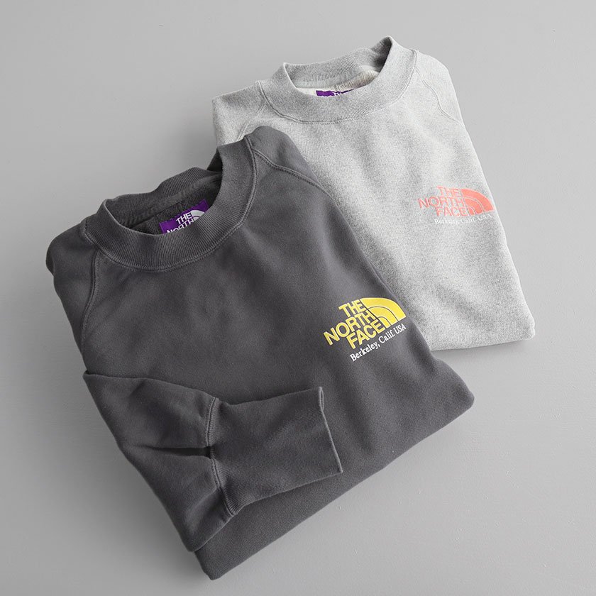 <img class='new_mark_img1' src='https://img.shop-pro.jp/img/new/icons14.gif' style='border:none;display:inline;margin:0px;padding:0px;width:auto;' />THE NORTH FACE PURPLE LABEL 11oz Crewneck Graphic Sweatshirt