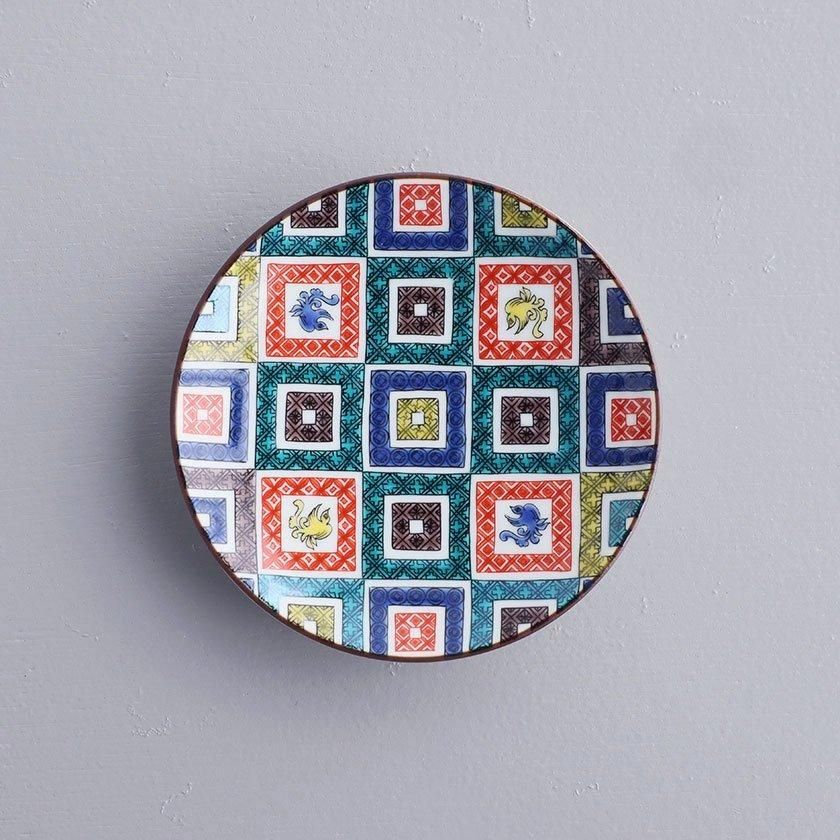 青郊窯 九谷焼 名品豆皿 の通販。- AIDA ONLINE STORE 毎日を