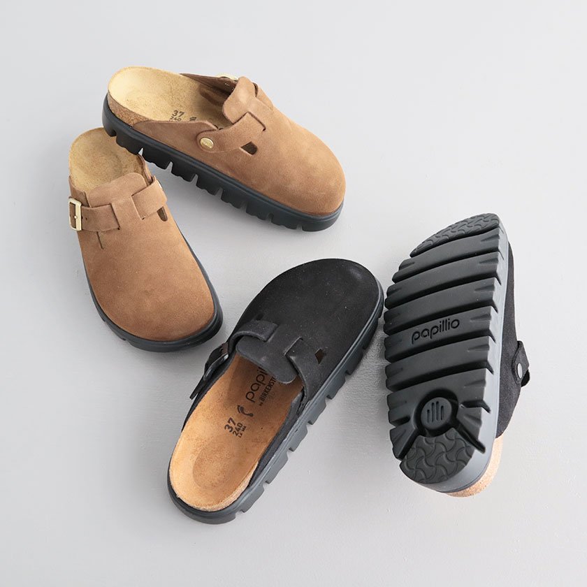 <img class='new_mark_img1' src='https://img.shop-pro.jp/img/new/icons14.gif' style='border:none;display:inline;margin:0px;padding:0px;width:auto;' />BIRKENSTOCK Boston Chunky / SUEDE ʥ