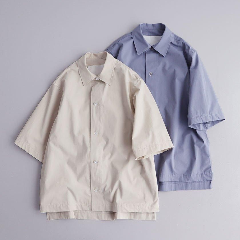 【nonnotte】2024 Draping shirts type A 4 Nonnotte Draping Half Sleeve Shirt Type D Clear Heavy