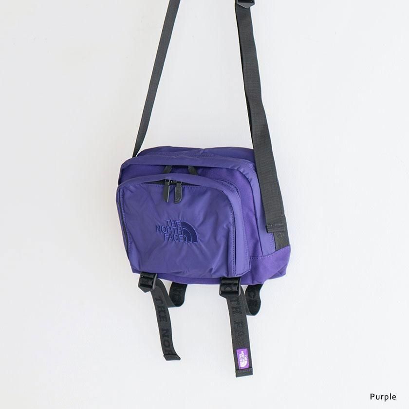 完売 Purple 色★ THE NORTH FACE PURPLE LABEL / CORDURA Ripstop Shoulder Bag ノースフェイス ナイロン ショルダー サコッシュ バッグ THE NORTH FACE PURPLE LABEL (ザ ノースフェイス パープル