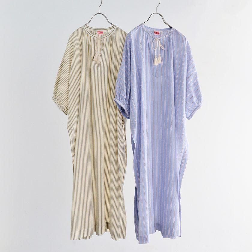 INDIA INDUSTRY Nangal Stripe Smock Onepiece