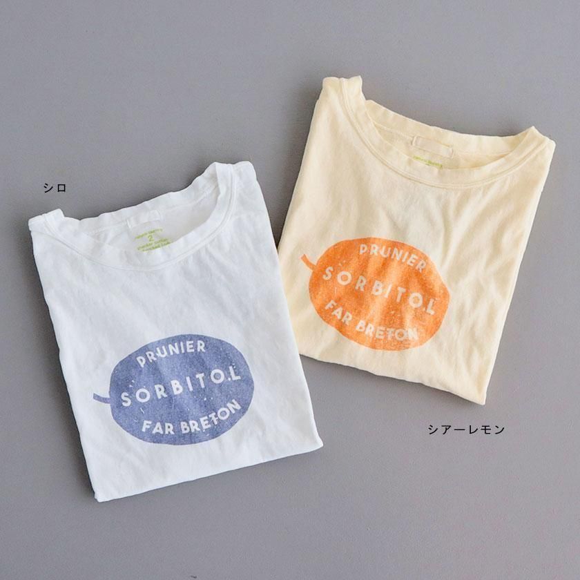 NATURAL LAUNDRY(ナチュラルランドリー)　シャンカール　プルーンptドルマンＴee 7251C-027-110 シロ NATURAL LAUNDRY シャンカール天竺 プルーンプリント ドルマンT