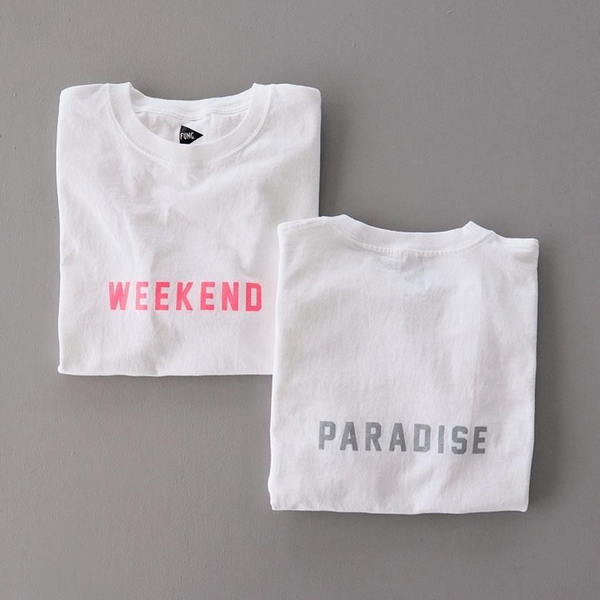 <img class='new_mark_img1' src='https://img.shop-pro.jp/img/new/icons14.gif' style='border:none;display:inline;margin:0px;padding:0px;width:auto;' />FUNG Print T Weekend