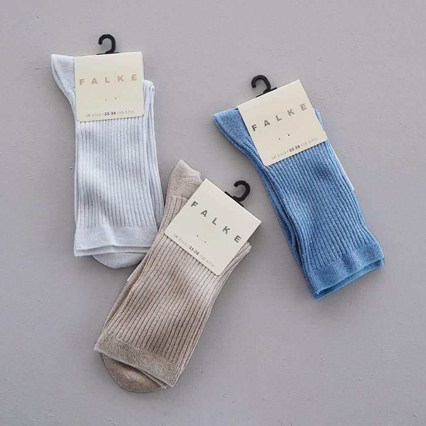 <img class='new_mark_img1' src='https://img.shop-pro.jp/img/new/icons14.gif' style='border:none;display:inline;margin:0px;padding:0px;width:auto;' />FALKE SHINY RIB SOCKS