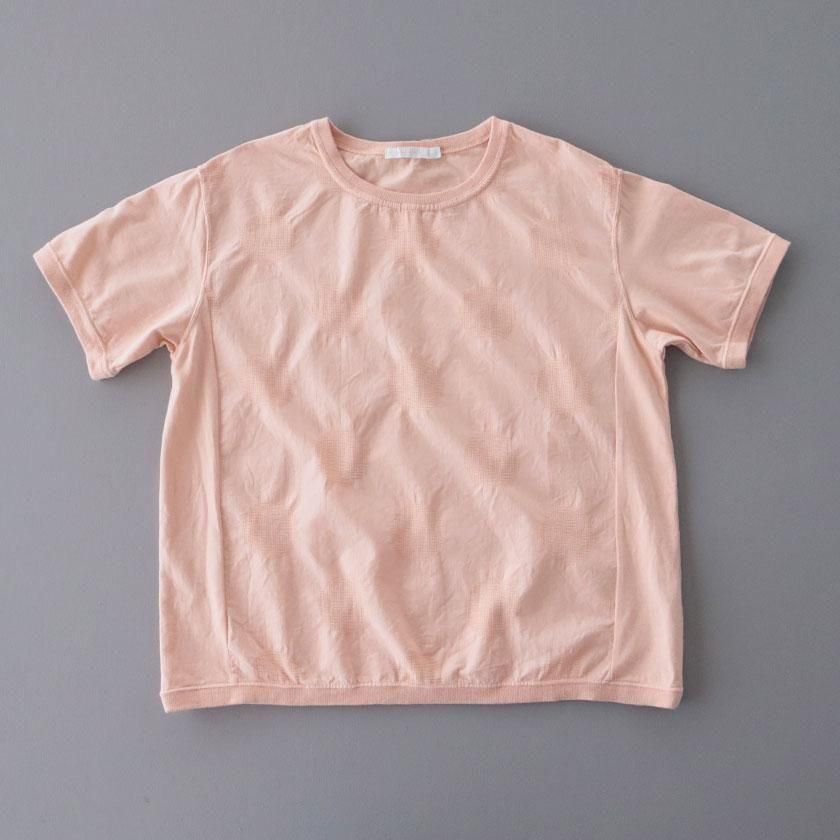 NATURAL LAUNDRY 天竺ドビー 前刺繍Tシャツ の通販。- AIDA