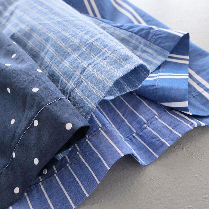 NATURAL LAUNDRY カード天竺パネル シャーリングスカート の通販