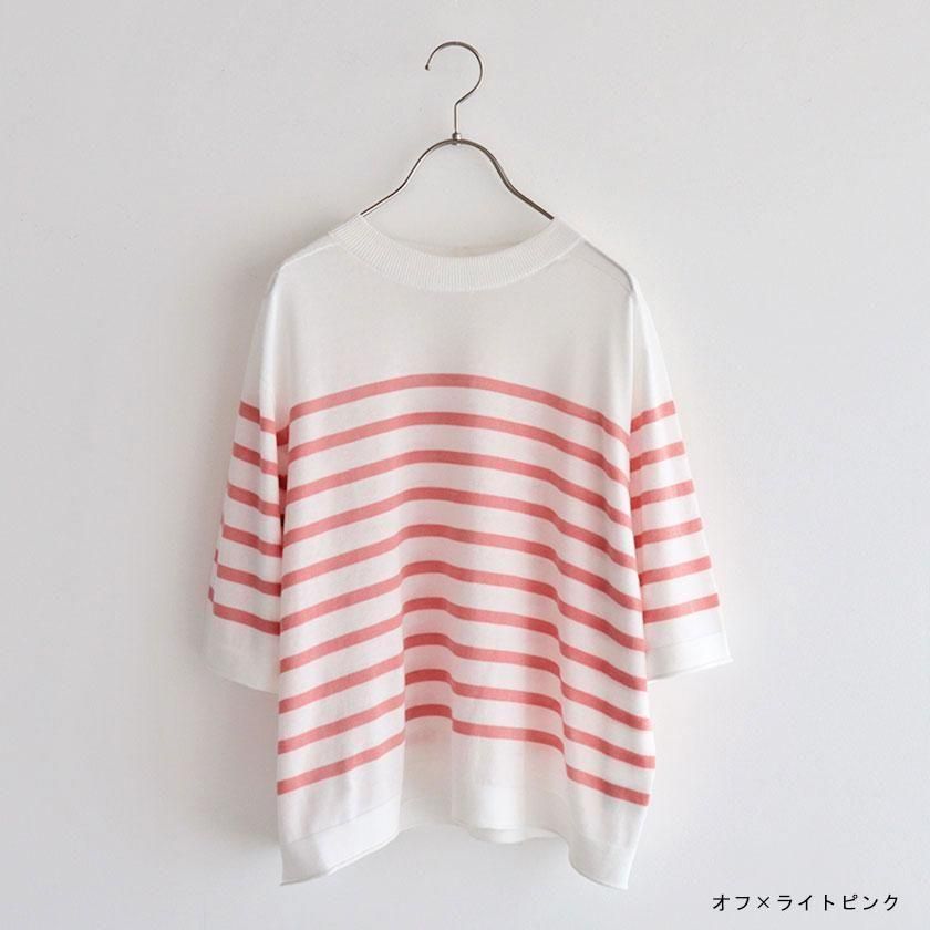 新品タグ付NATURAL LAUNDRY フェルガナコットンプルオーバー 七分袖 NATURAL LAUNDRY コンパクトコットン ラフプルオーバー の通販