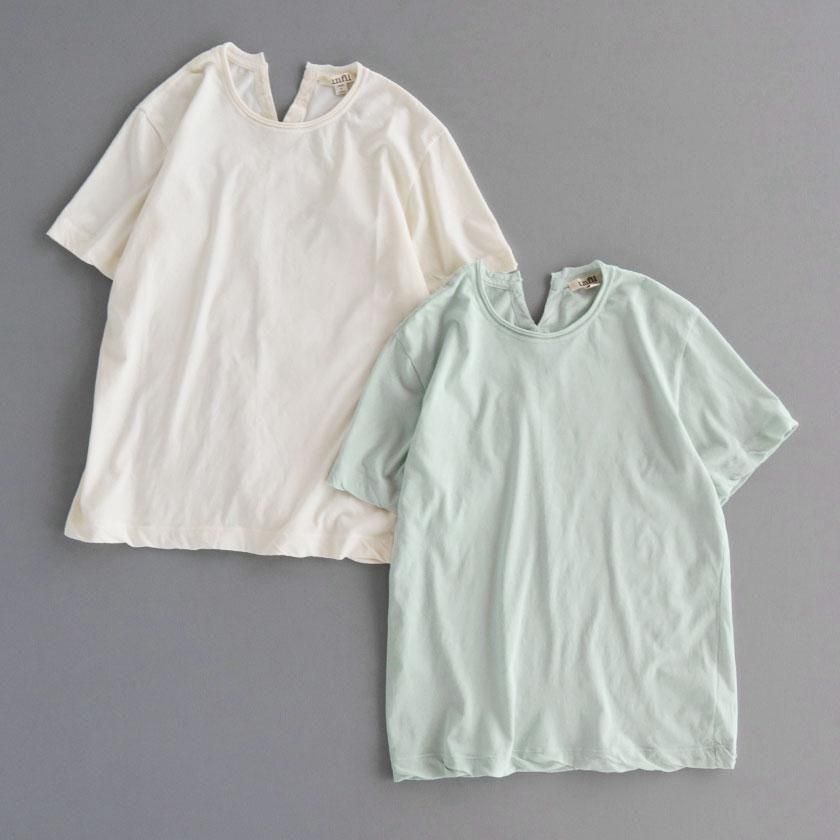 SALE20OFF!unfil twisted cotton jersey basic-fit Tee<img class='new_mark_img2' src='https://img.shop-pro.jp/img/new/icons20.gif' style='border:none;display:inline;margin:0px;padding:0px;width:auto;' />