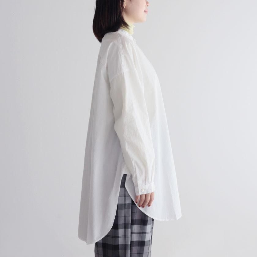 NATURAL LAUNDRY 先染めダブルワッシャー ヘムシャツ の通販