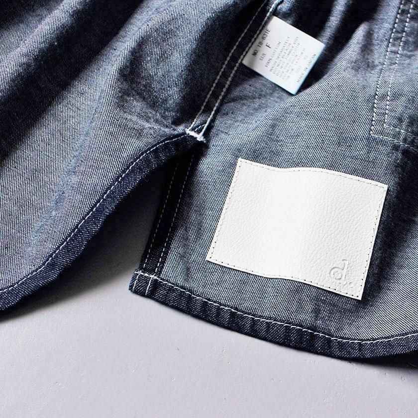 D.M.G. 7ozデニム プリズナーデニムシャツジャケット ワンウォッシュ